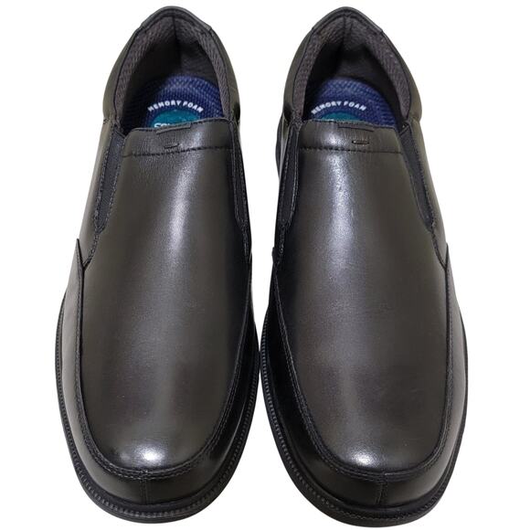 Nunn Bush Men Myles St Slip On Loafers Size US 9.5M Black Leather main image 4